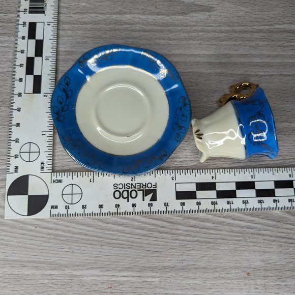 Vintage Miniature Teacup and Saucer Set - Picture 6 of 6